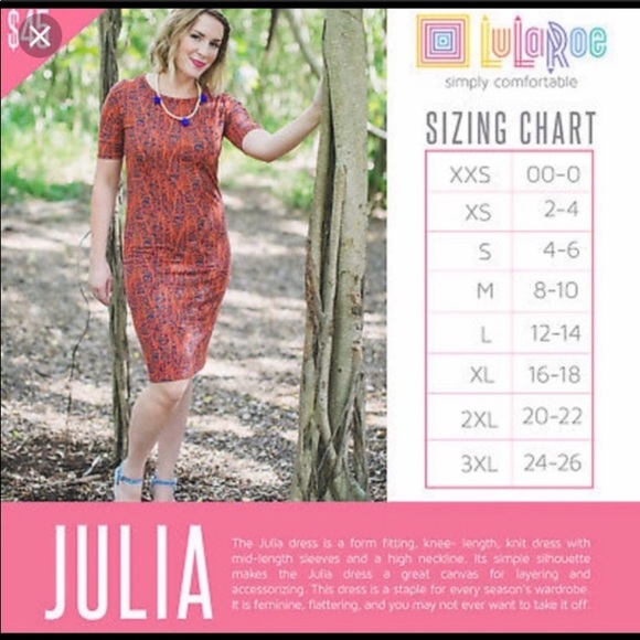 LuLa Roe Julia NWT. Dark Red with stripes. Size S - Picture 5 of 5